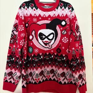 Harley Quinn:
Hey Christmas Puddin! Ugly Christmas Sweater 2XL